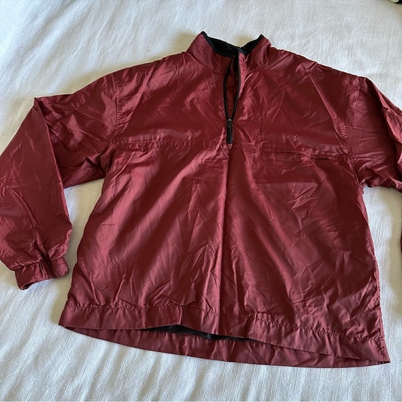 Clearwater Outfitters Mens Ripstop Nylon Windbreaker Jacket M Outdoors Gorpcore - Picture 3 of 12